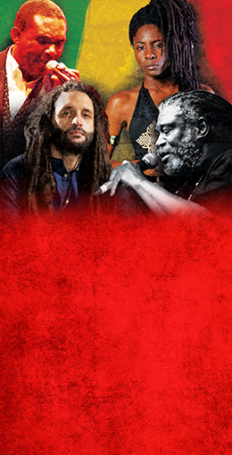 Concert reggae roots jamaïcain