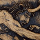 Héros terrassant un lion (Vers 713 avt JC, bas relief du Palais de Sargon, Korsabad)