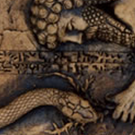 Héros terrassant un lion (Vers 713 avt JC, bas relief du Palais de Sargon, Korsabad)